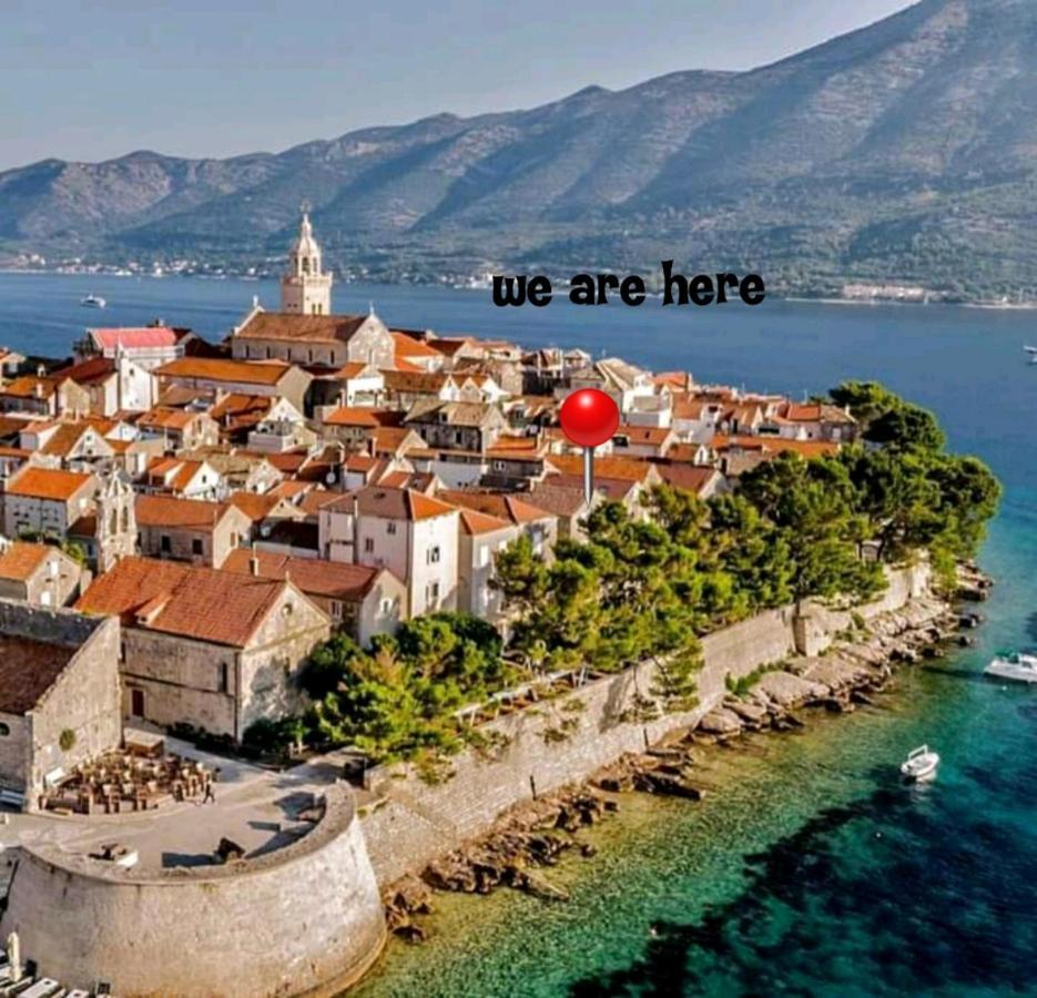Old Town Sea Front M&M Apartment Korcula Exterior foto